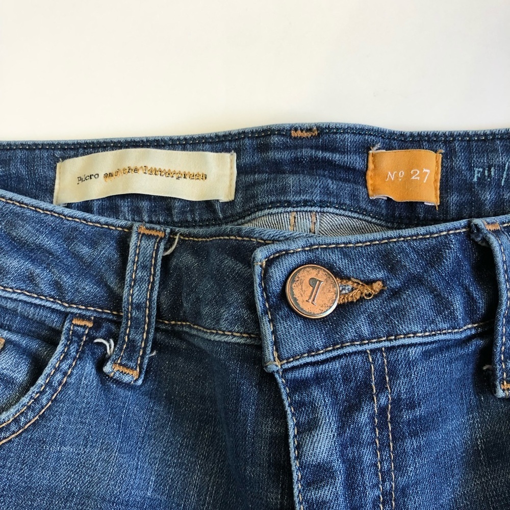 Pilcro‎ and the Letterpress Fit/Stet Denim Shorts Size 27 - Picture 2 of 7
